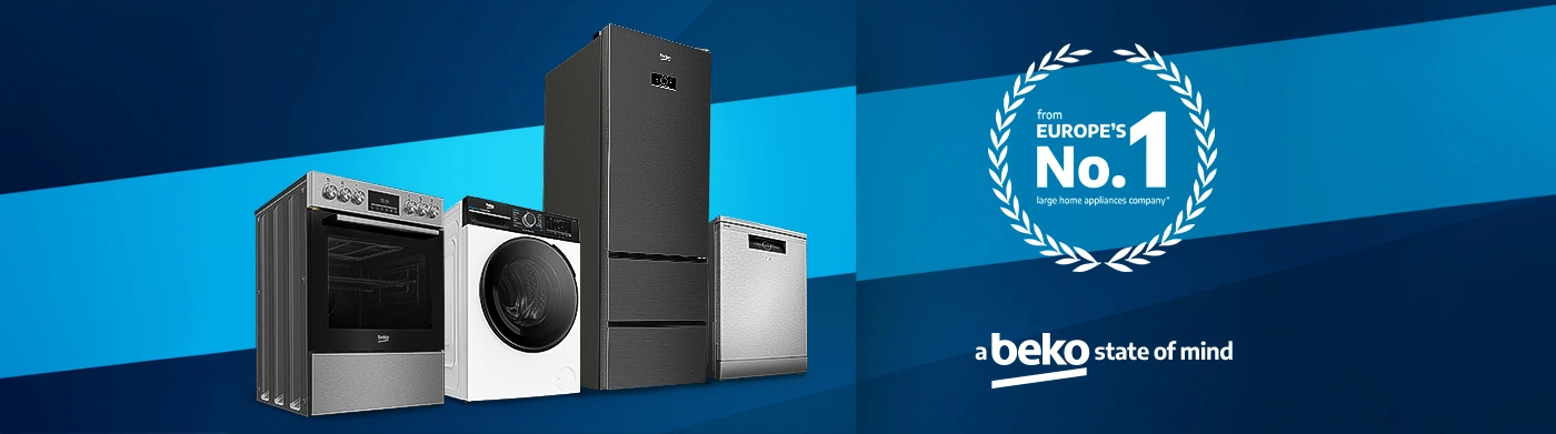 From Europe's No.1 large home appliances company. A beko state of mind